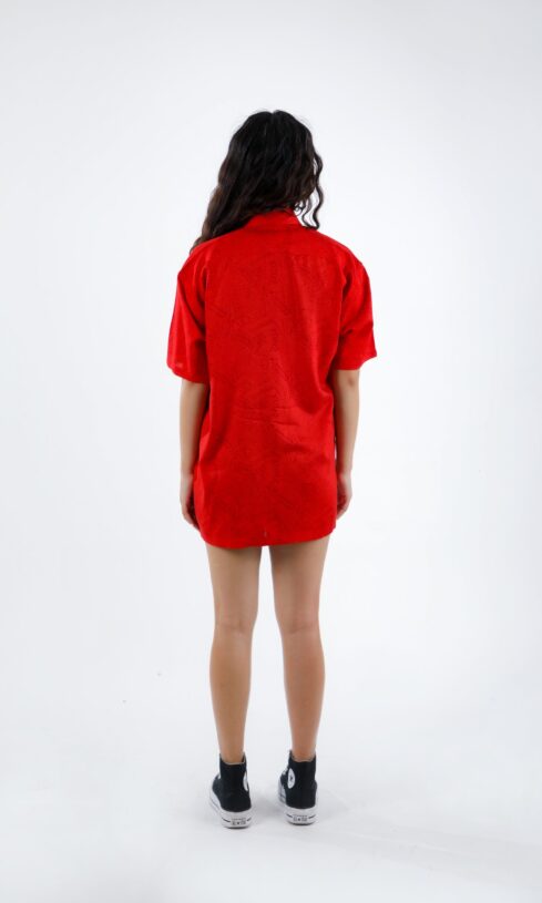 Cotton-Linen Printed Shirt - Image 3