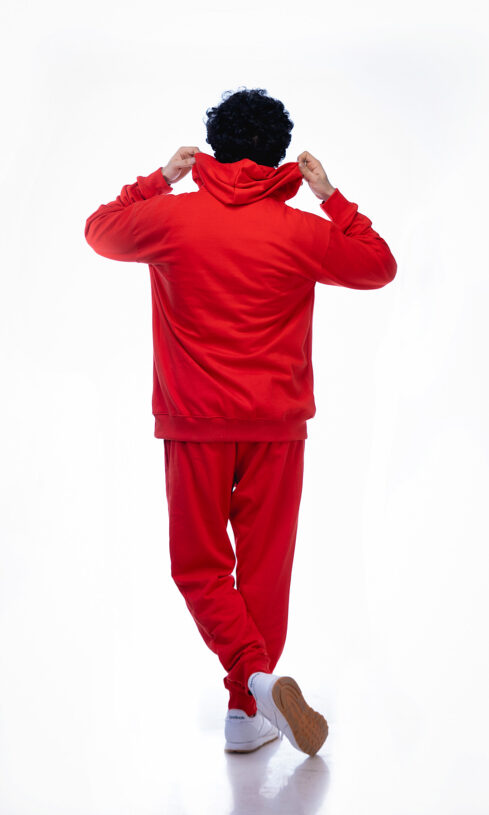 Relaxed-Fit Red Trousers - Image 3