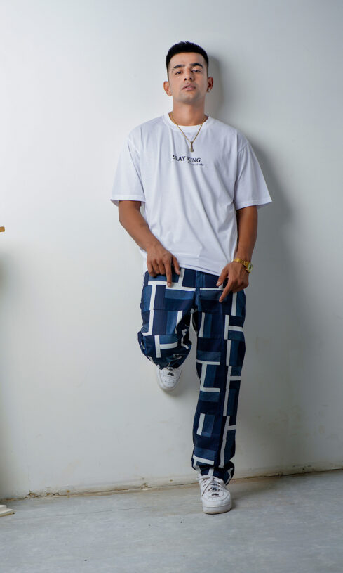 Patchwork Scrap Pants - Image 3