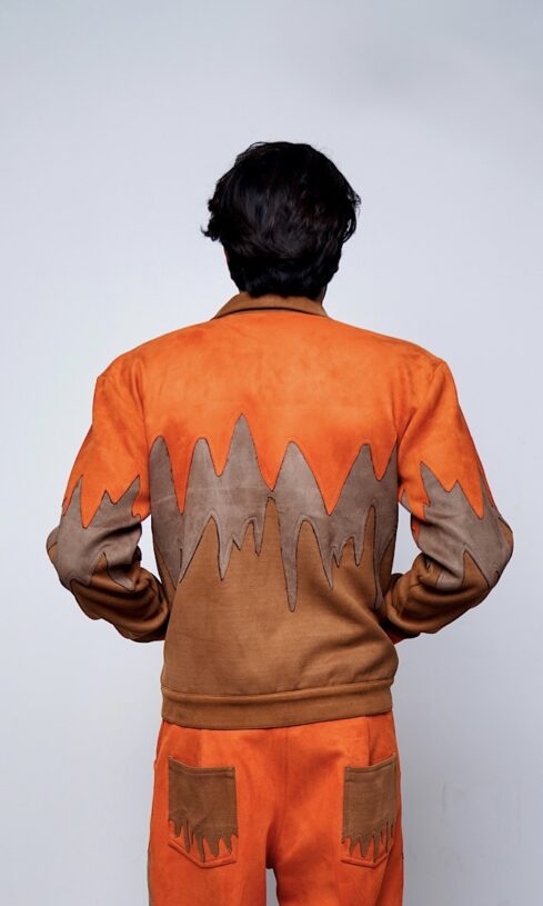 Orange Drippin' Jacket - Image 4