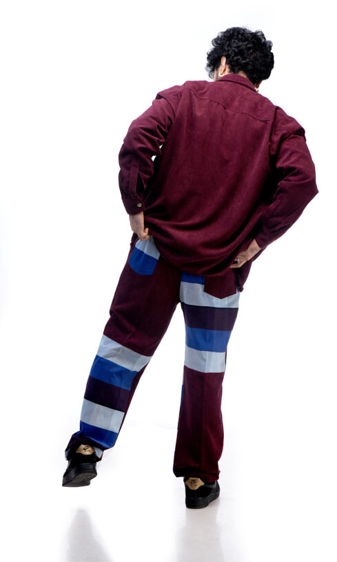Contrast Trousers - Image 3