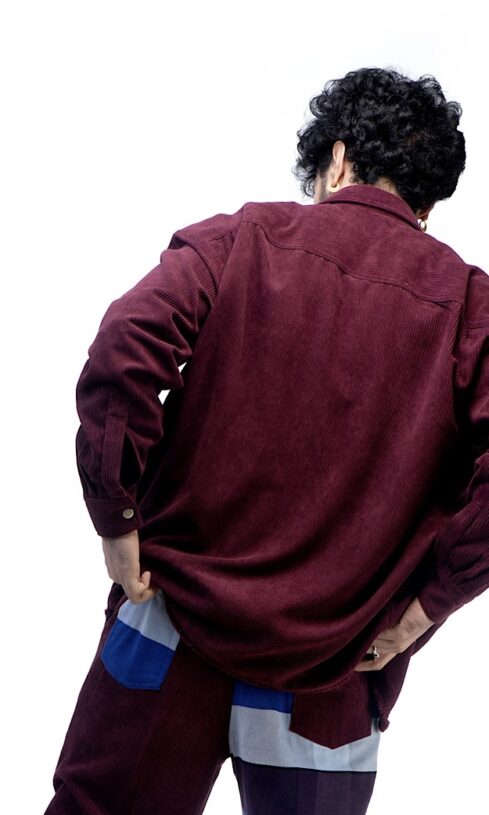 Relaxed Fit Corduroy Shirt - Image 3