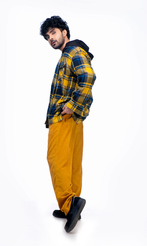 Yellow Corduroy Trousers - Image 3