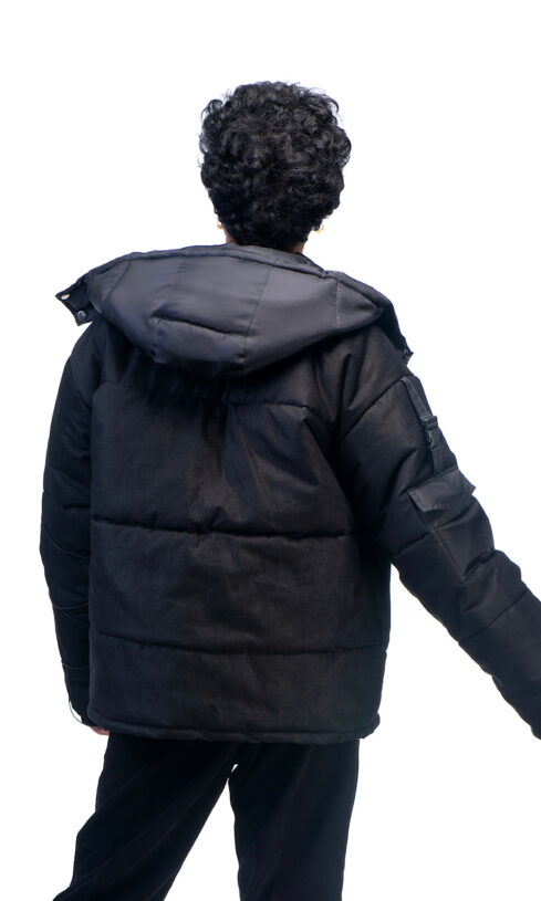 Corduroy Padded Jacket - Image 3