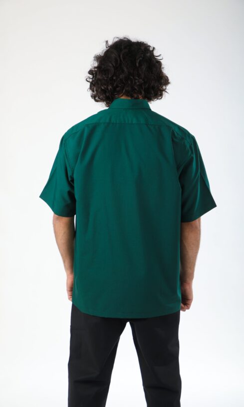 Relaxed-Fit Green Shirt - Image 3