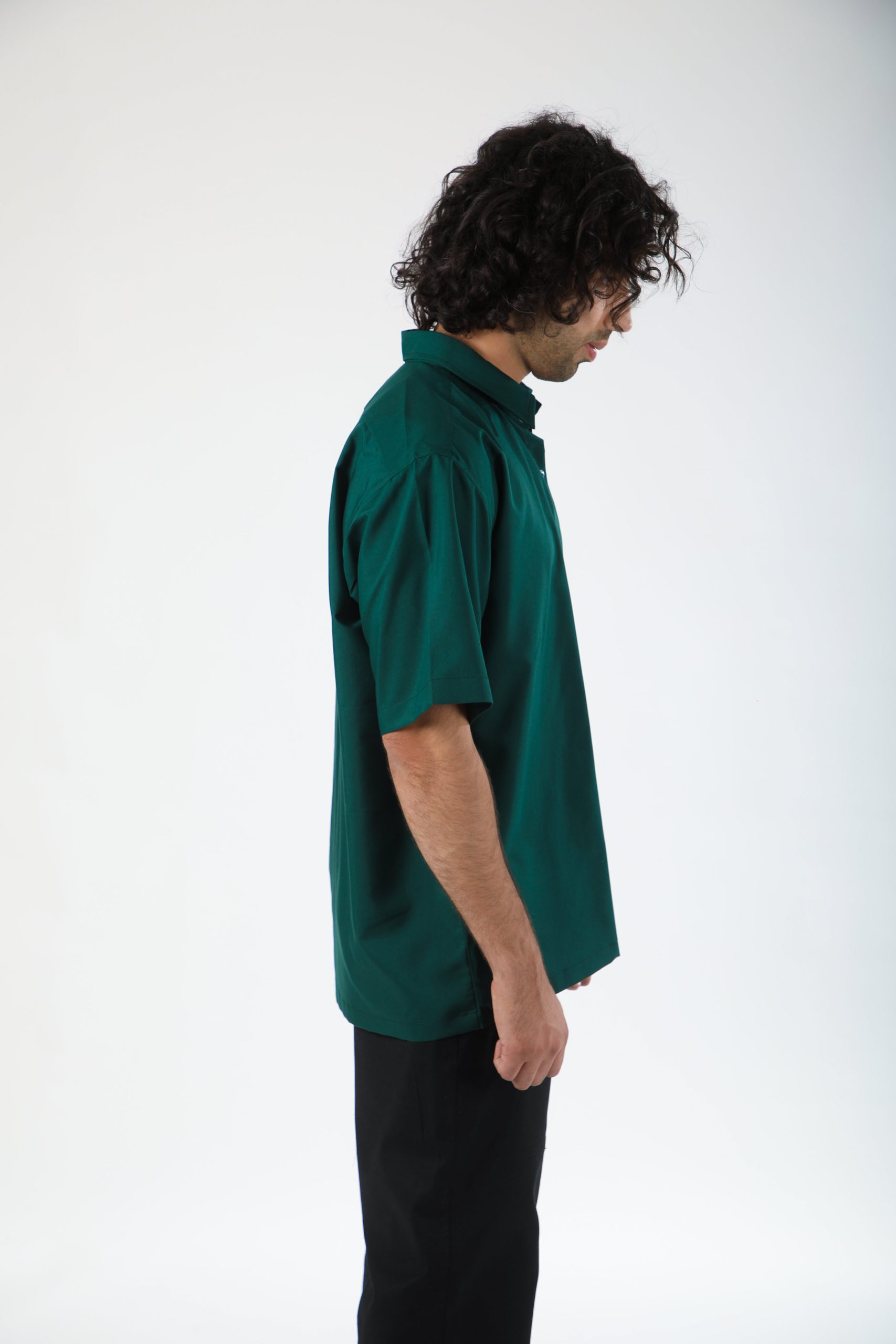 Relaxed-Fit Green Shirt3